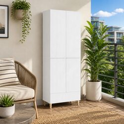 Functional Engineered Wood Cabinet Set for Home Use