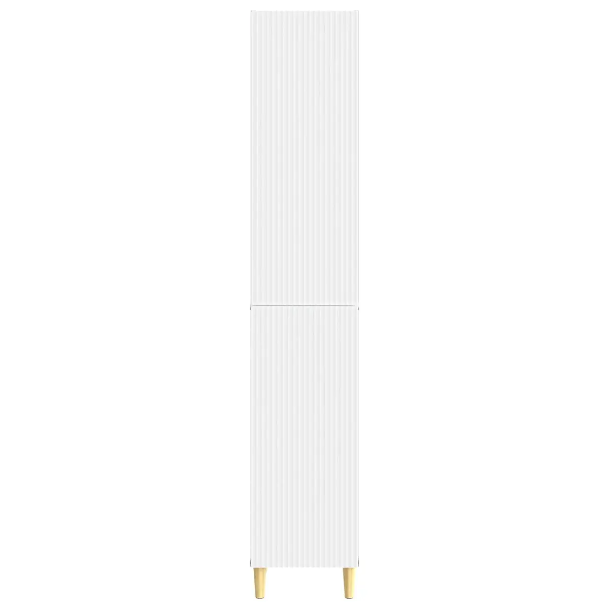 Modular Cabinet Set, 2 Pieces in White Finish