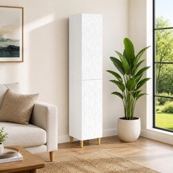 Versatile White Cabinet Set for Everyday Use