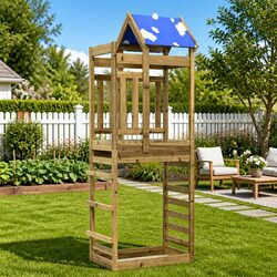 Practical Outdoor Play Tower for Family Fun