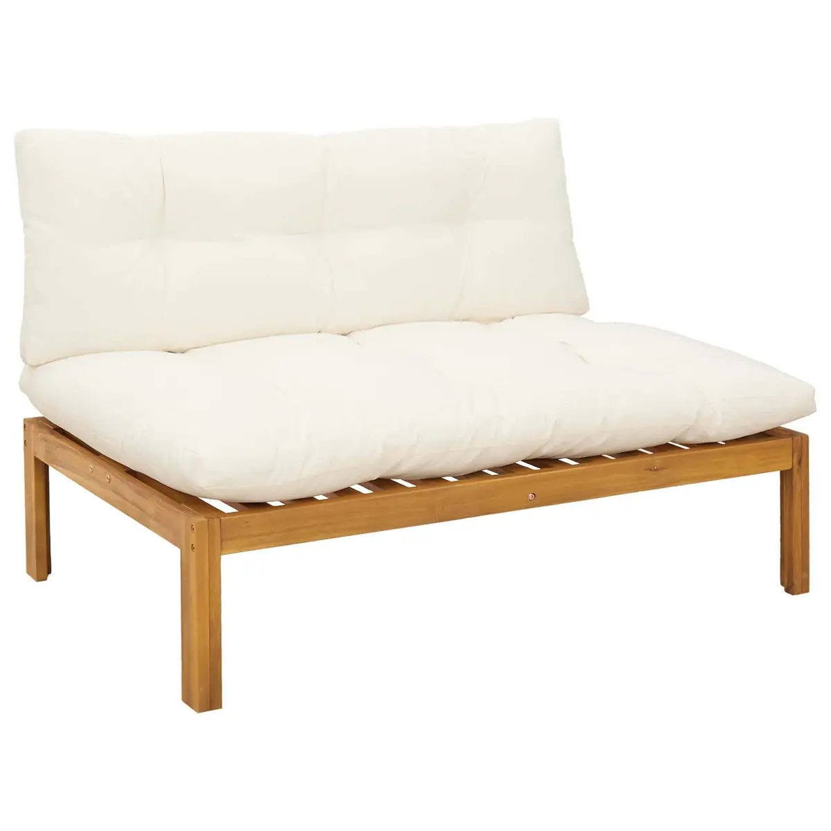 Outdoor Sectional Sofa Set 4 Piece Corner Garden Pallet Seating Lounge with