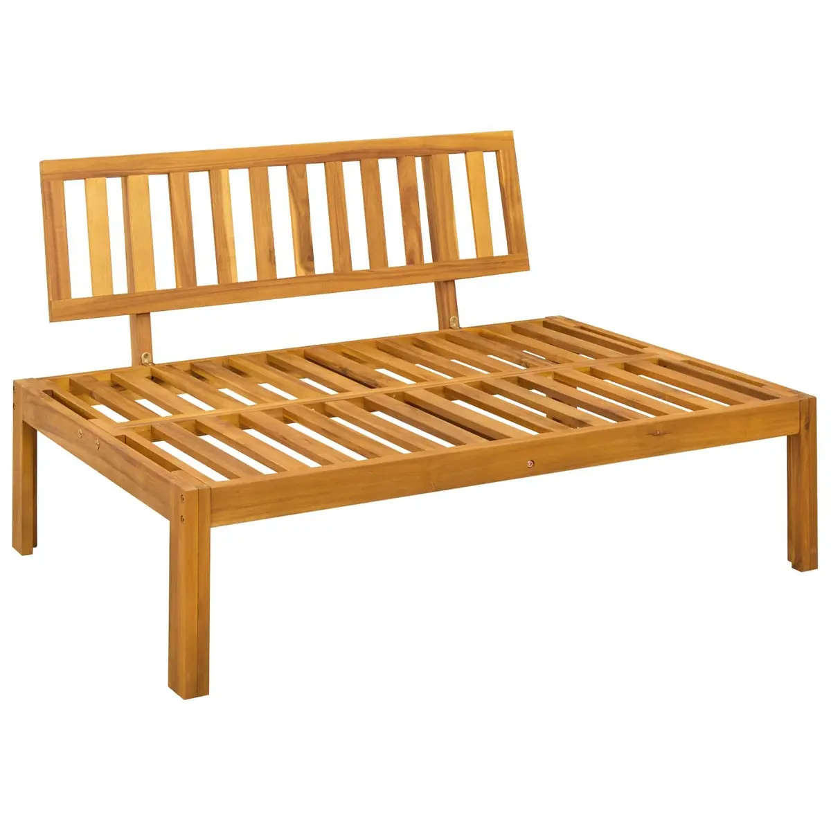 5 Piece Garden Pallet Sofa Set Corner Sectional Outdoor Seating Lounge Furniture
