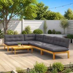 Perfect Corner Lounge Set for Patios and Gardens