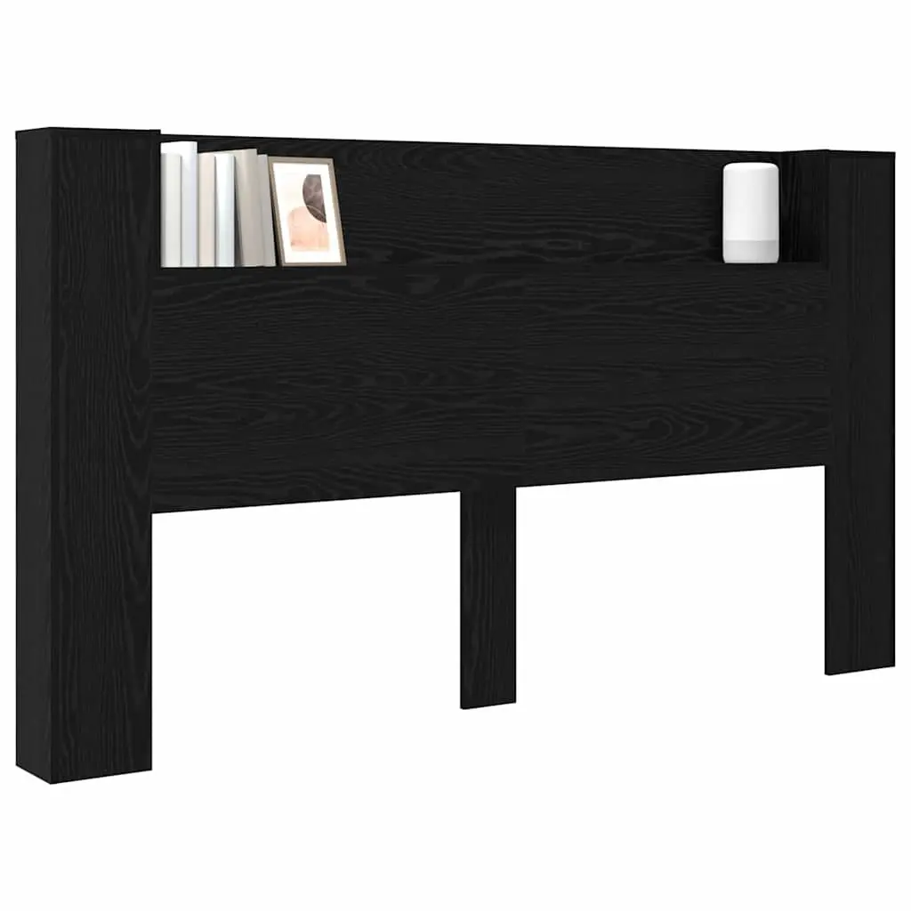 Storage Headboard with Integrated LED Lighting
