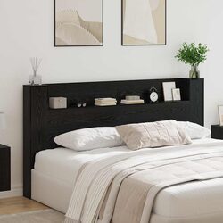 Practical Black Headboard with RGB LED Lights for Your Bedroom