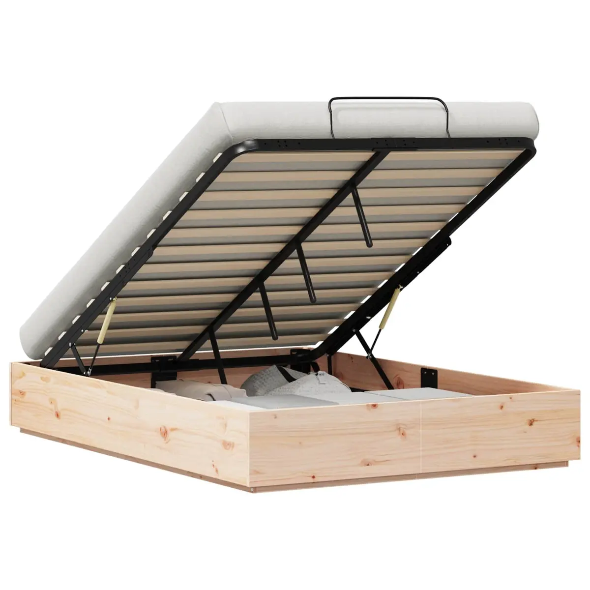 Ottoman Bed Frame with Storage for Modern Bedrooms