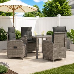 Functional 5-Piece Dining Set for Outdoor Gatherings
