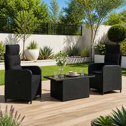 Perfect 3-Piece Outdoor Set for Your Garden
