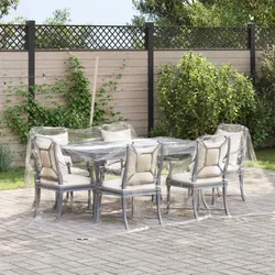 Practical 3x3m Transparent Tarp for Garden Use