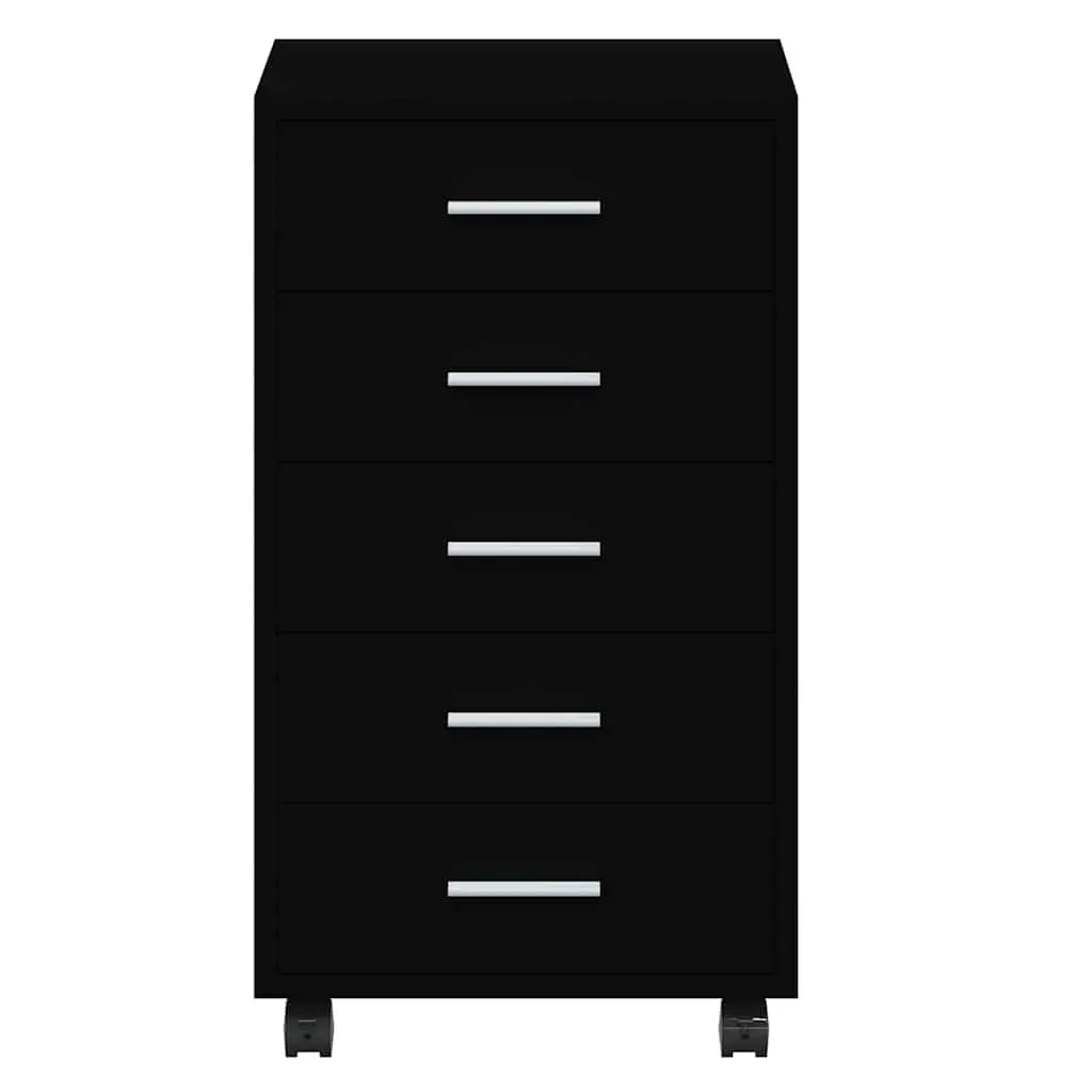 Black Storage Cabinet for Home and Office