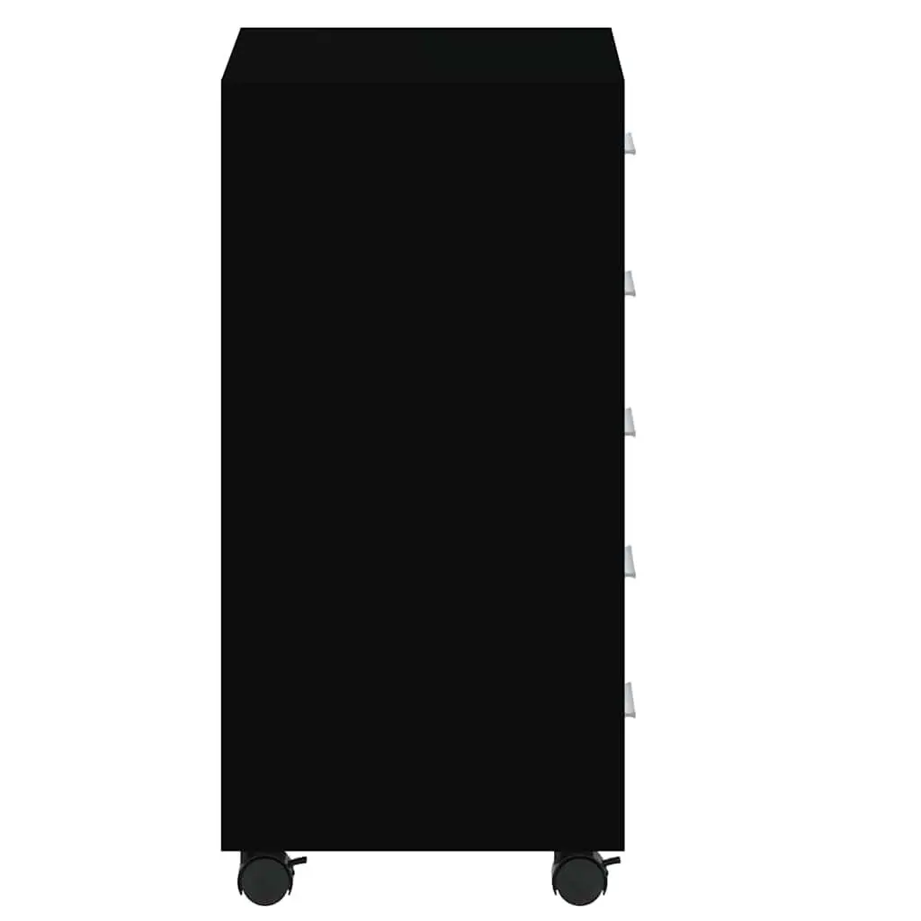 Black Storage Cabinet for Home and Office