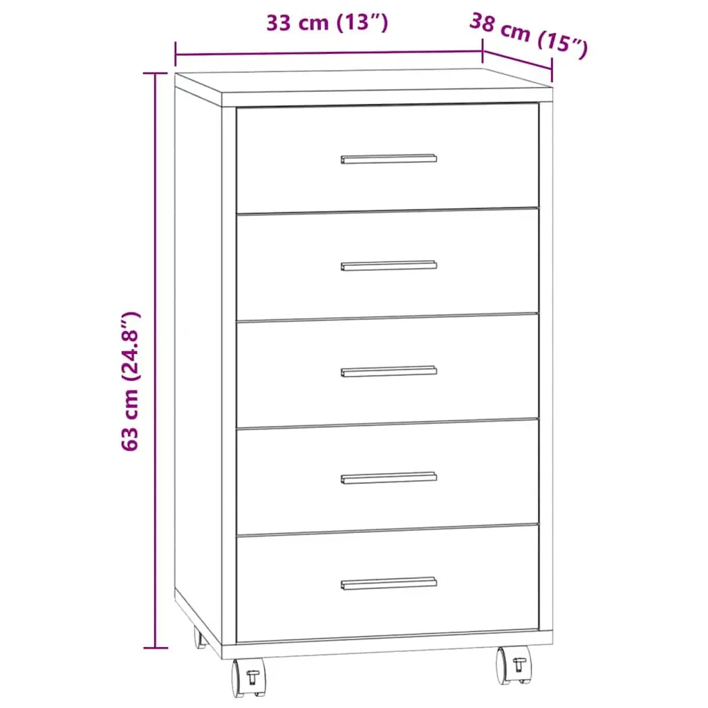 Black Storage Cabinet for Home and Office