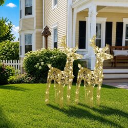 Perfect Outdoor Christmas LED Reindeer Lights for Your Yard