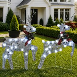 Versatile Christmas Reindeer Lights for Home Décor