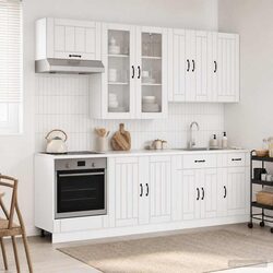 8 pcs Kitchen Storage Unit: Perfect for Any Home Setting