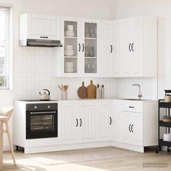 Practical 8 Piece Kitchen Cabinet Unit for Your Home