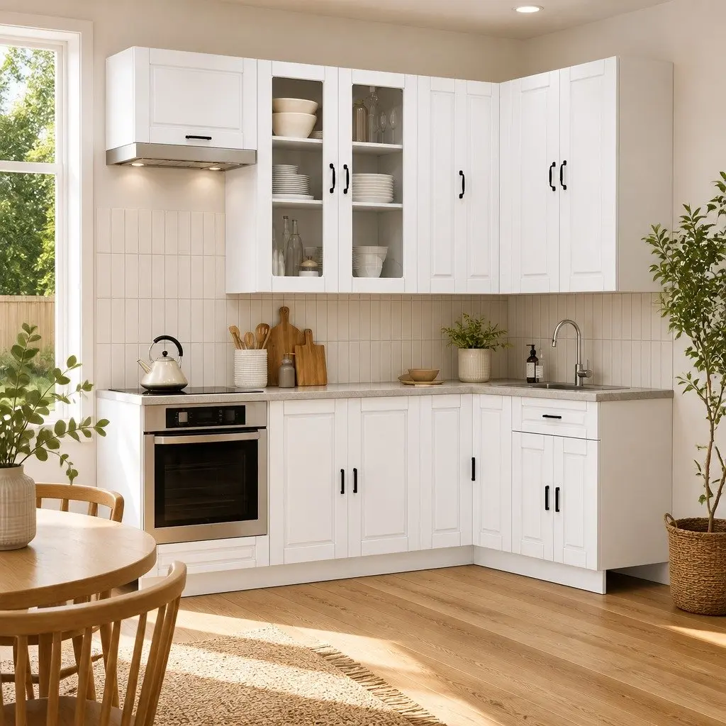 8-Piece Kitchen Storage Unit for Real Homes
