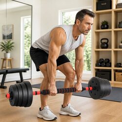 Practical 40kg Adjustable Dumbbell Set for Home Workouts