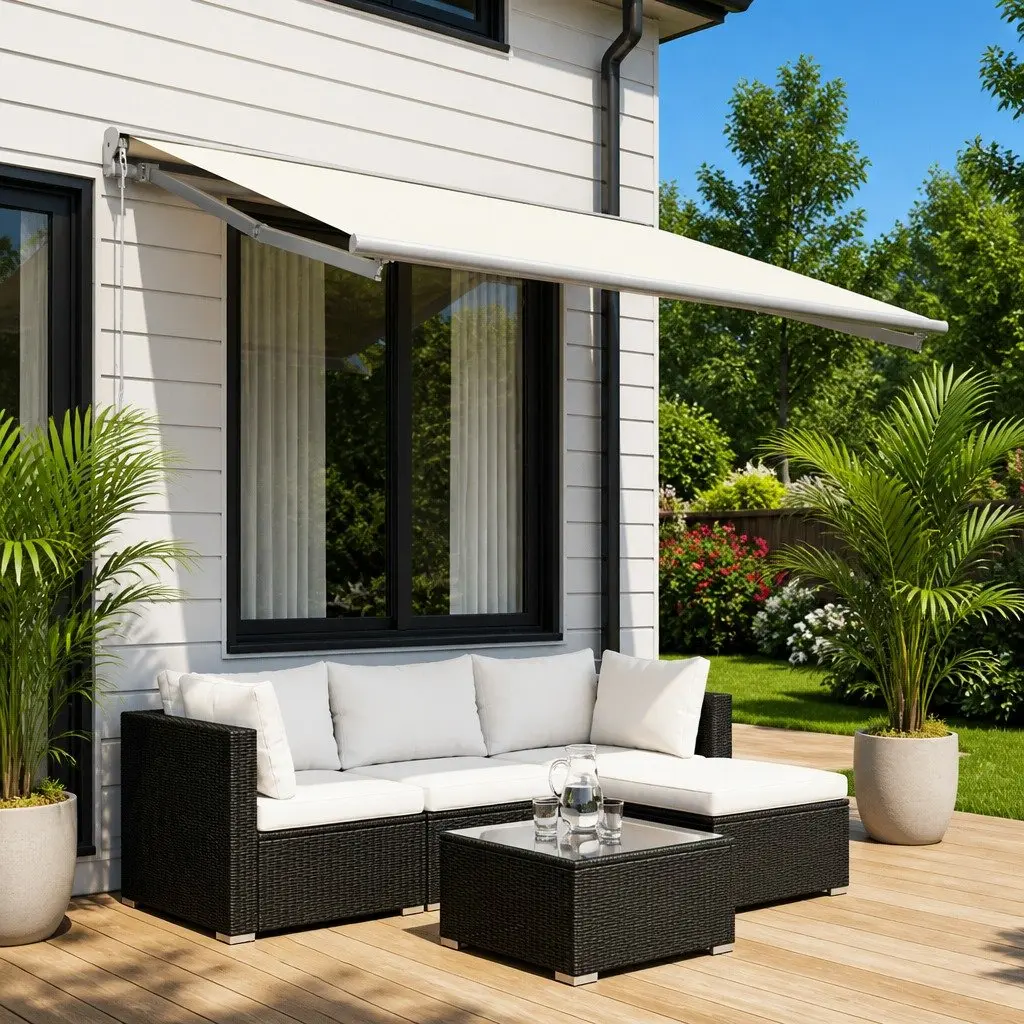 Awning Fabric Replacement Cream 450 x 350 cm