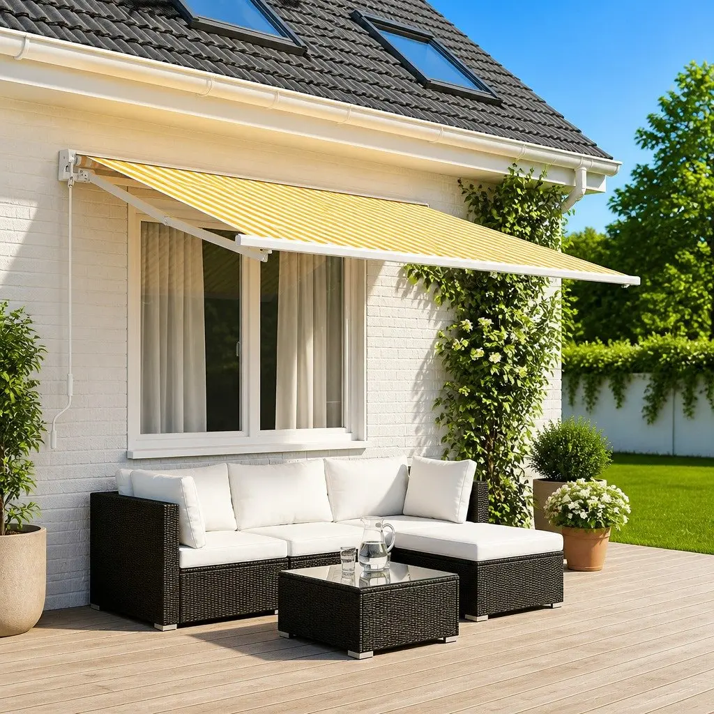 Awning Fabric for Seasonal Outdoor Use