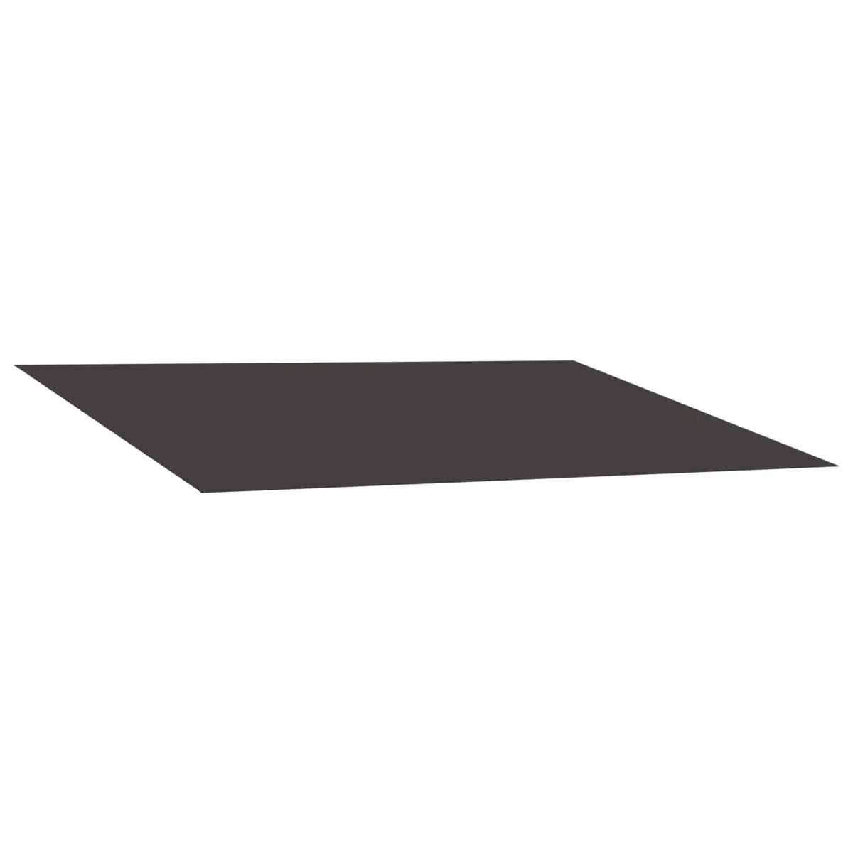 Awning Replacement Fabric Anthracite 350 x 250 cm Outdoor Shade Polyester