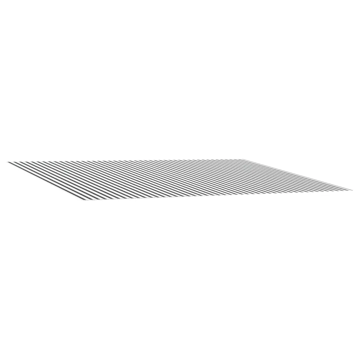 Replacement Fabric Awning Outdoor Shade Polyester Weather Resistant 500 x 350 cm Anthracite White