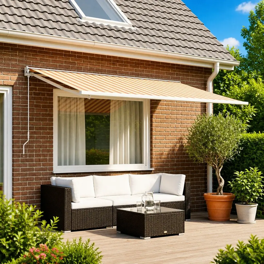 Awning Fabric for Gardens and Patios