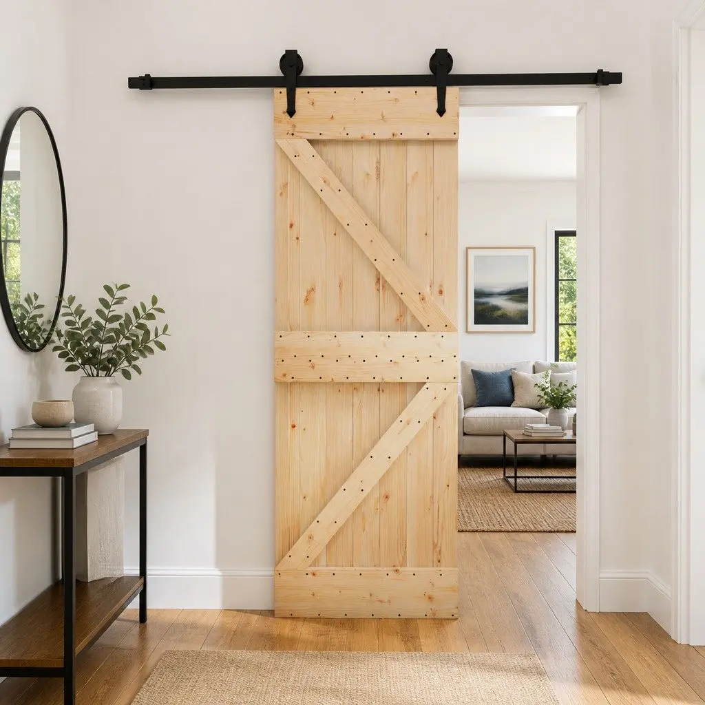 Sliding Door 70 x 210 cm for Home Use