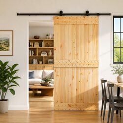 Versatile Sliding Door for Compact Living Spaces
