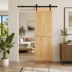 Practical Sliding Door for Home Use with Steel Track