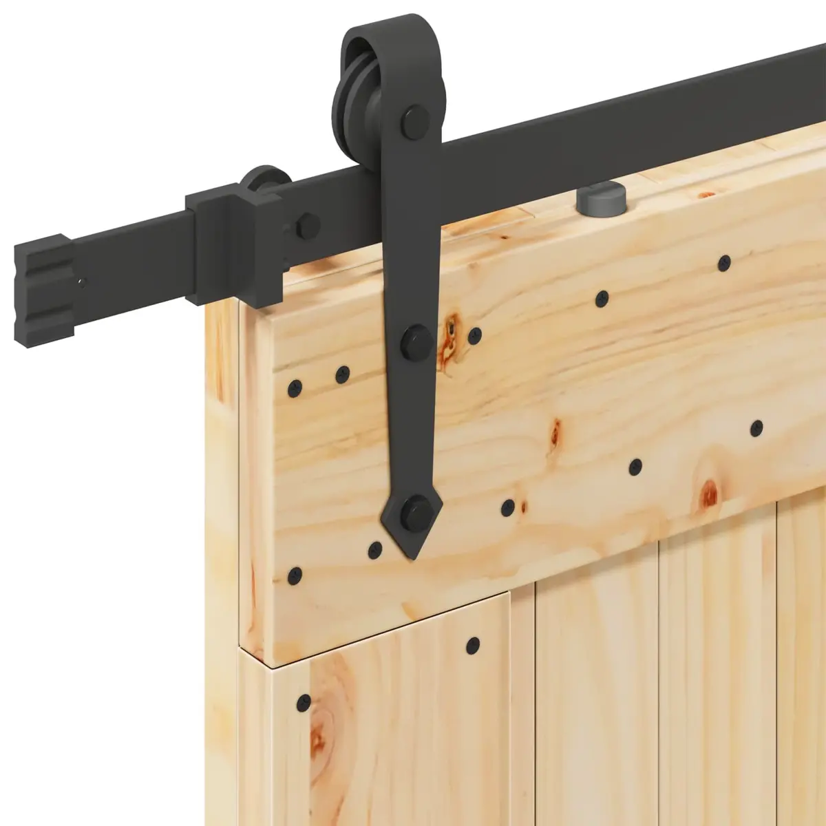 Sliding Door Room Divider 90x210cm for Home
