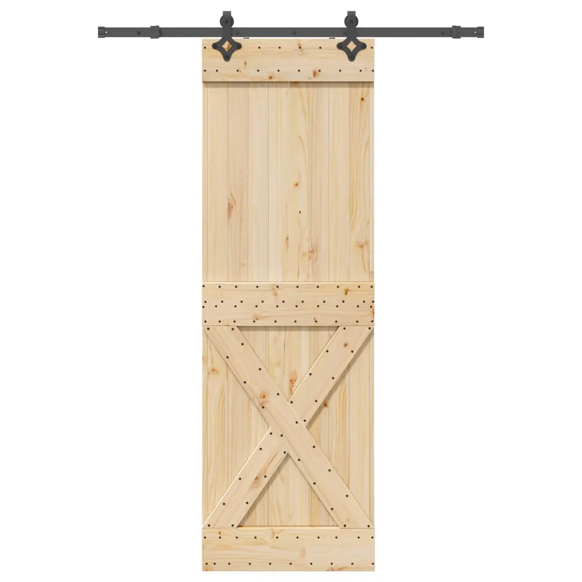 Sliding Door 70cm Modern Room Divider Wardrobe Closet Barn Style Hardware Track