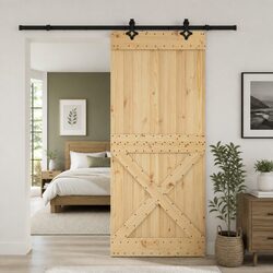 Functional Sliding Door Room Divider 95 x 210 cm