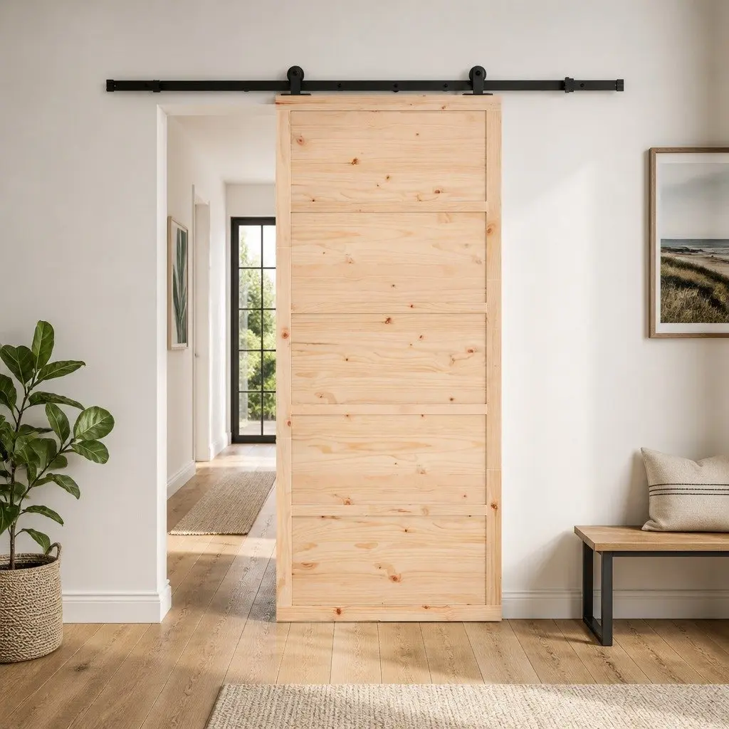 Sliding Door for Small Spaces 90 x 208 cm