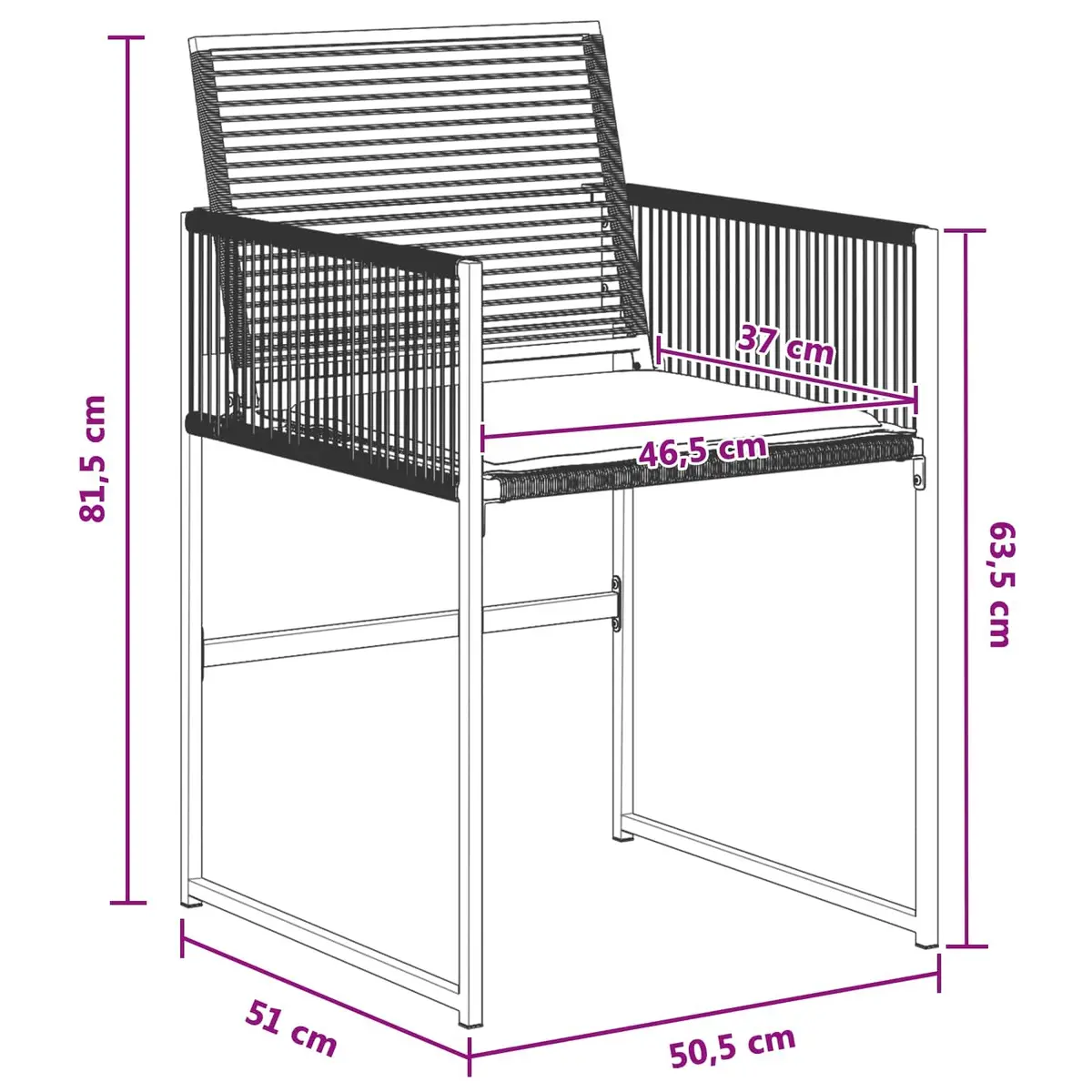 Outdoor Dining Set Poly Rattan 5 Piece Black with Glass Table