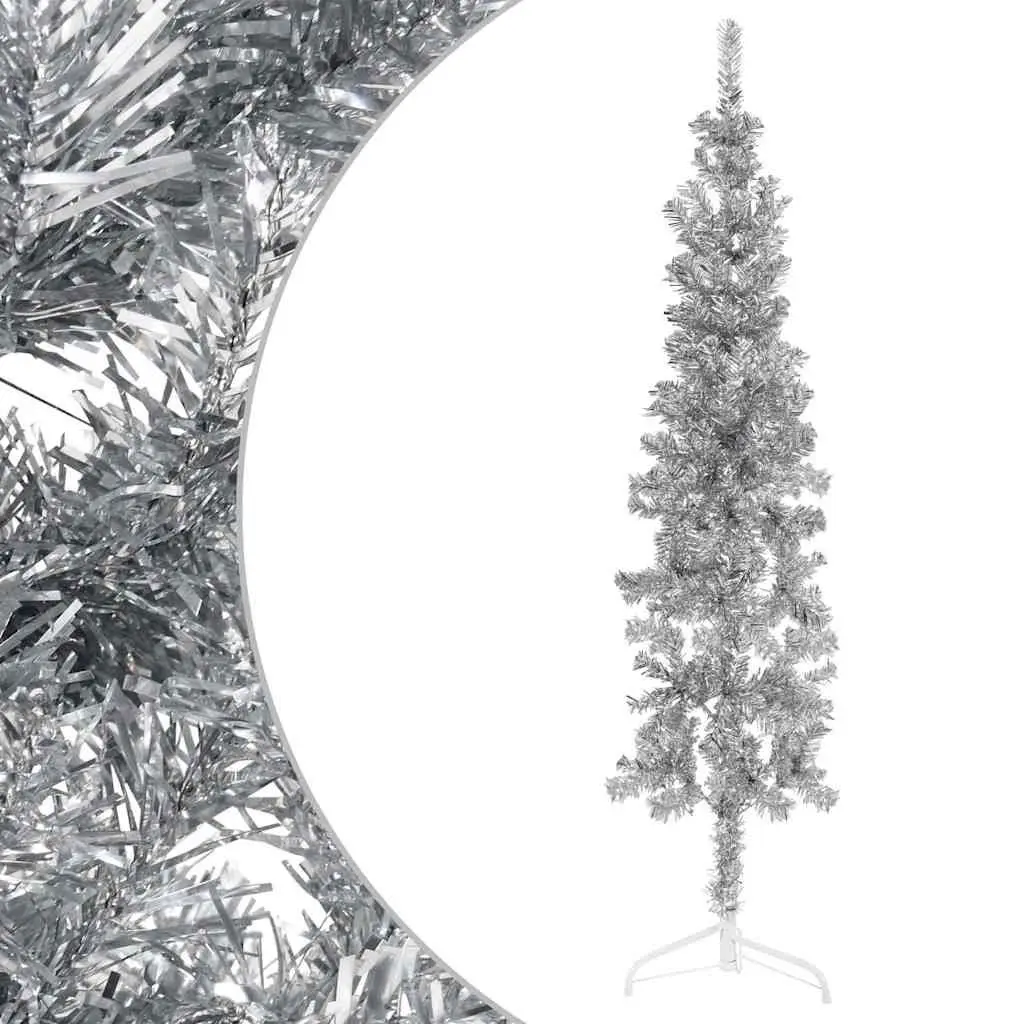 Slim Half Christmas Tree 120cm for Limited Spaces