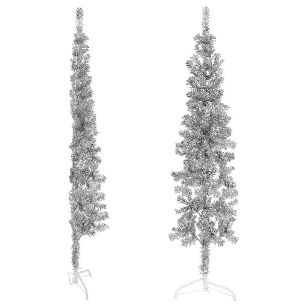 Slim Half Christmas Tree 120cm for Limited Spaces