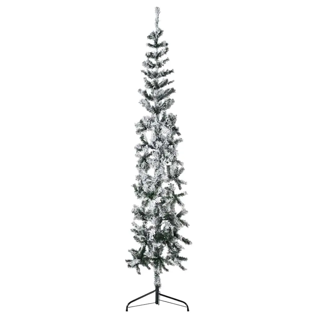 240cm Slim Christmas Tree for Limited Spaces