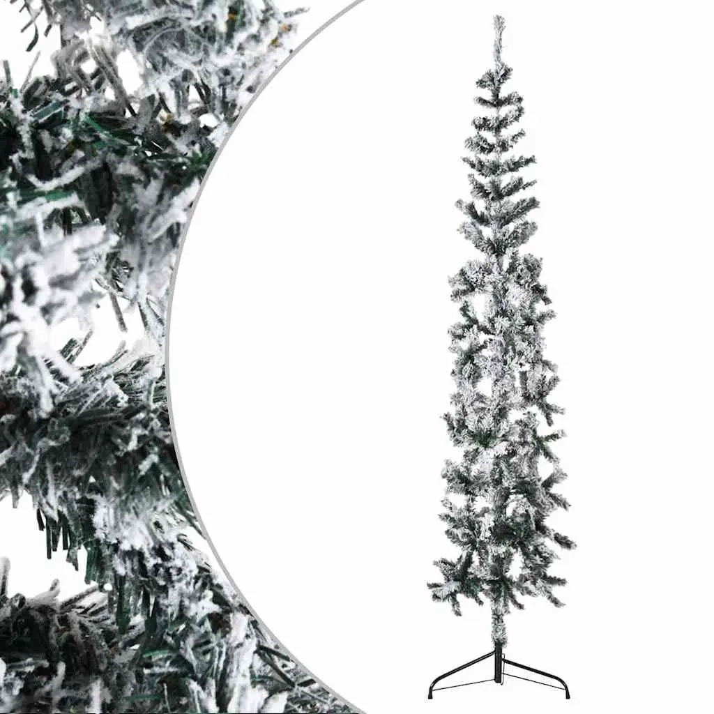 240cm Slim Christmas Tree for Limited Spaces