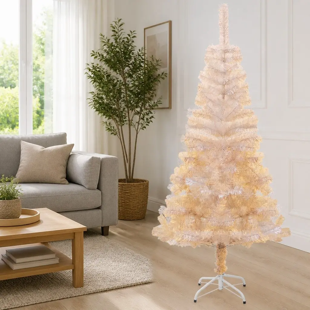 150cm White Christmas Tree for Seasonal Celebrations