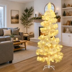 Versatile 180cm White Swirl Tree for Your Home