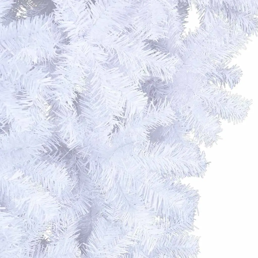 Artificial Christmas Tree Upside-Down Bushy PVC 210cm White