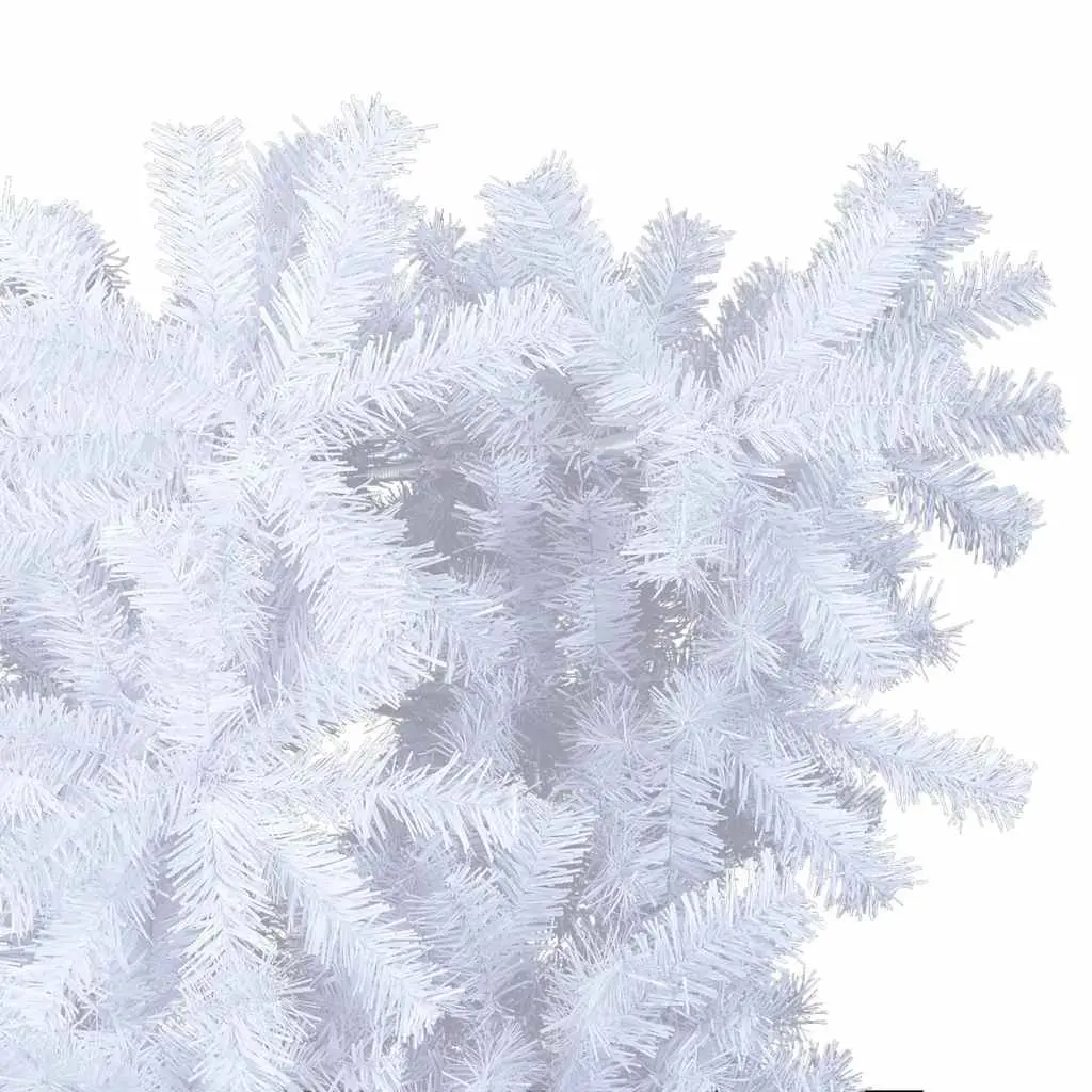 Artificial Christmas Tree Upside-Down Bushy PVC 210cm White