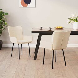 Practical Cream Velvet Dining Chairs for Everyday Use