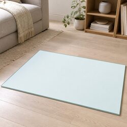 Practical 40x40 cm Tempered Glass Table Top for Daily Use