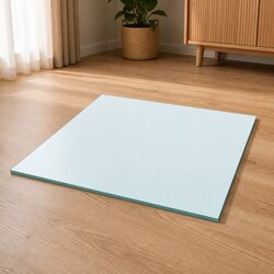Practical 40x40 cm Tempered Glass Table Top for Daily Use