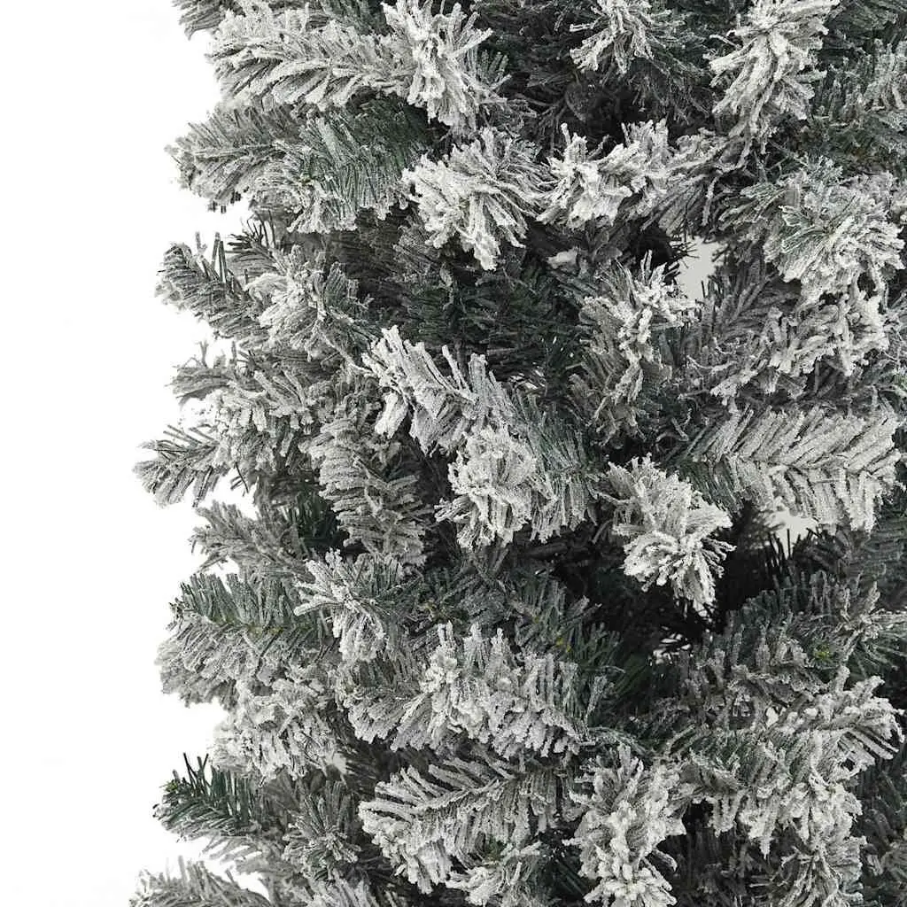 Christmas Tree Arch 240cm White Flocked Snow Holiday Seasonal Decoration Xmas