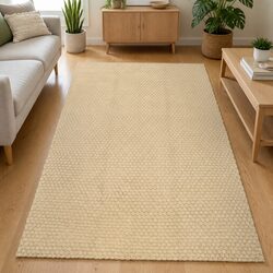 Practical Cotton Rope Woven Rug 120x180 cm for Home Use