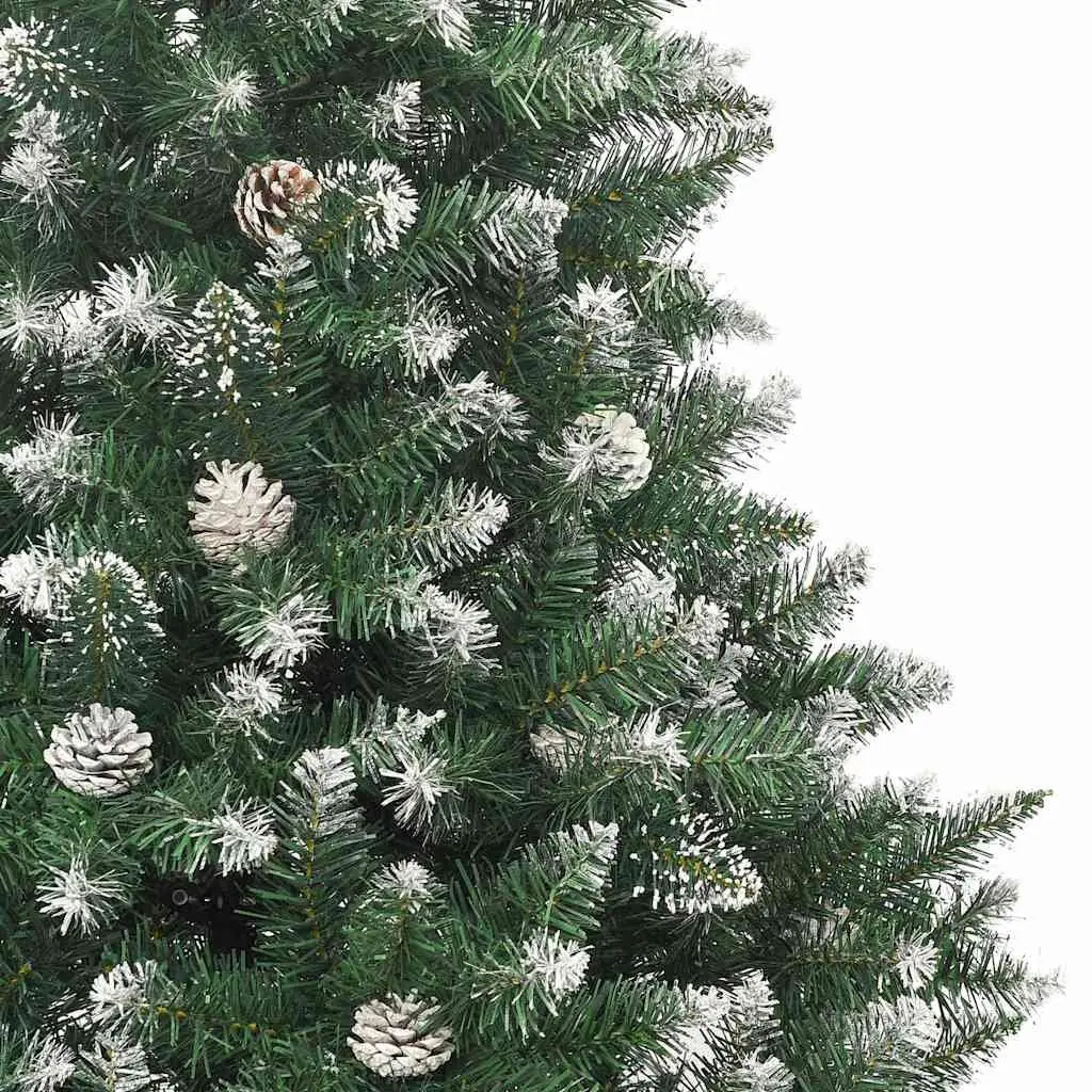 Artificial Christmas Tree PVC 180cm Green Hinged Branches with Stand