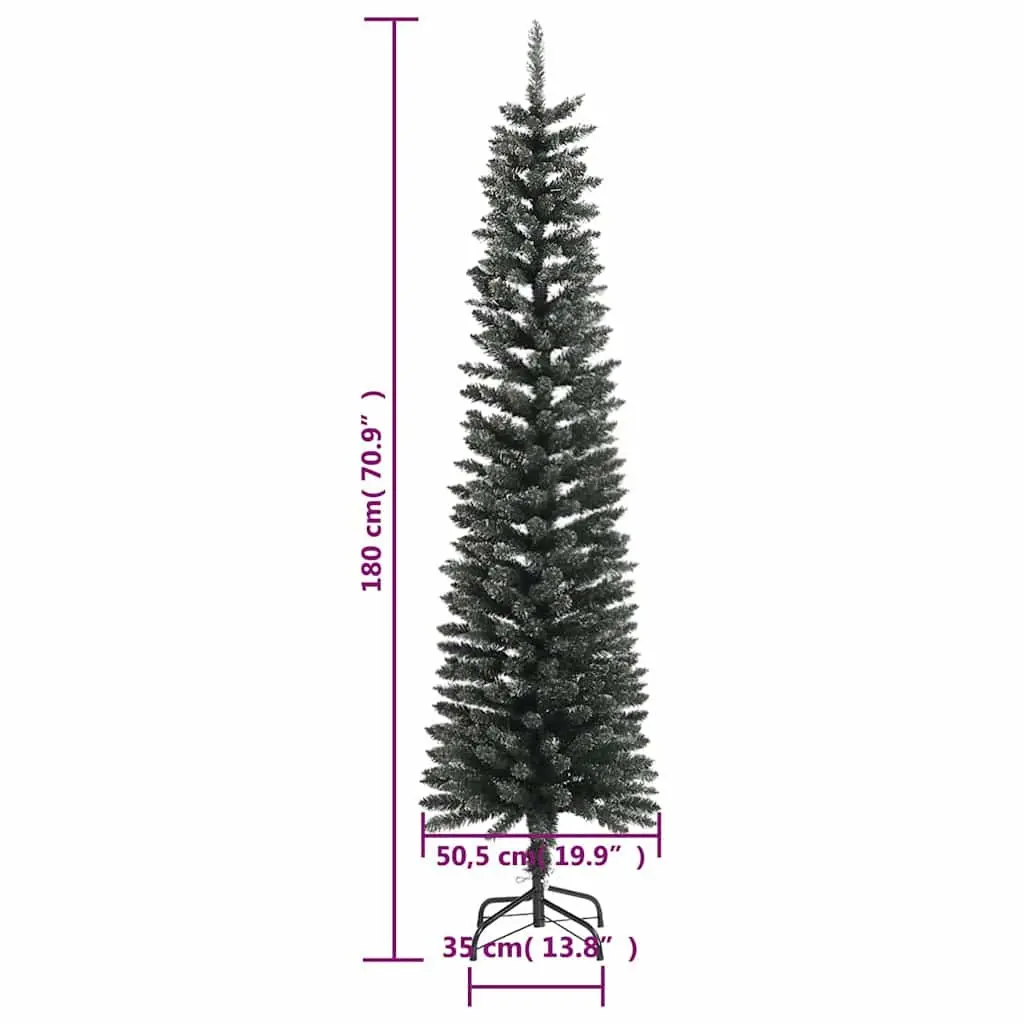 180cm Slim Tree for Holiday Celebrations